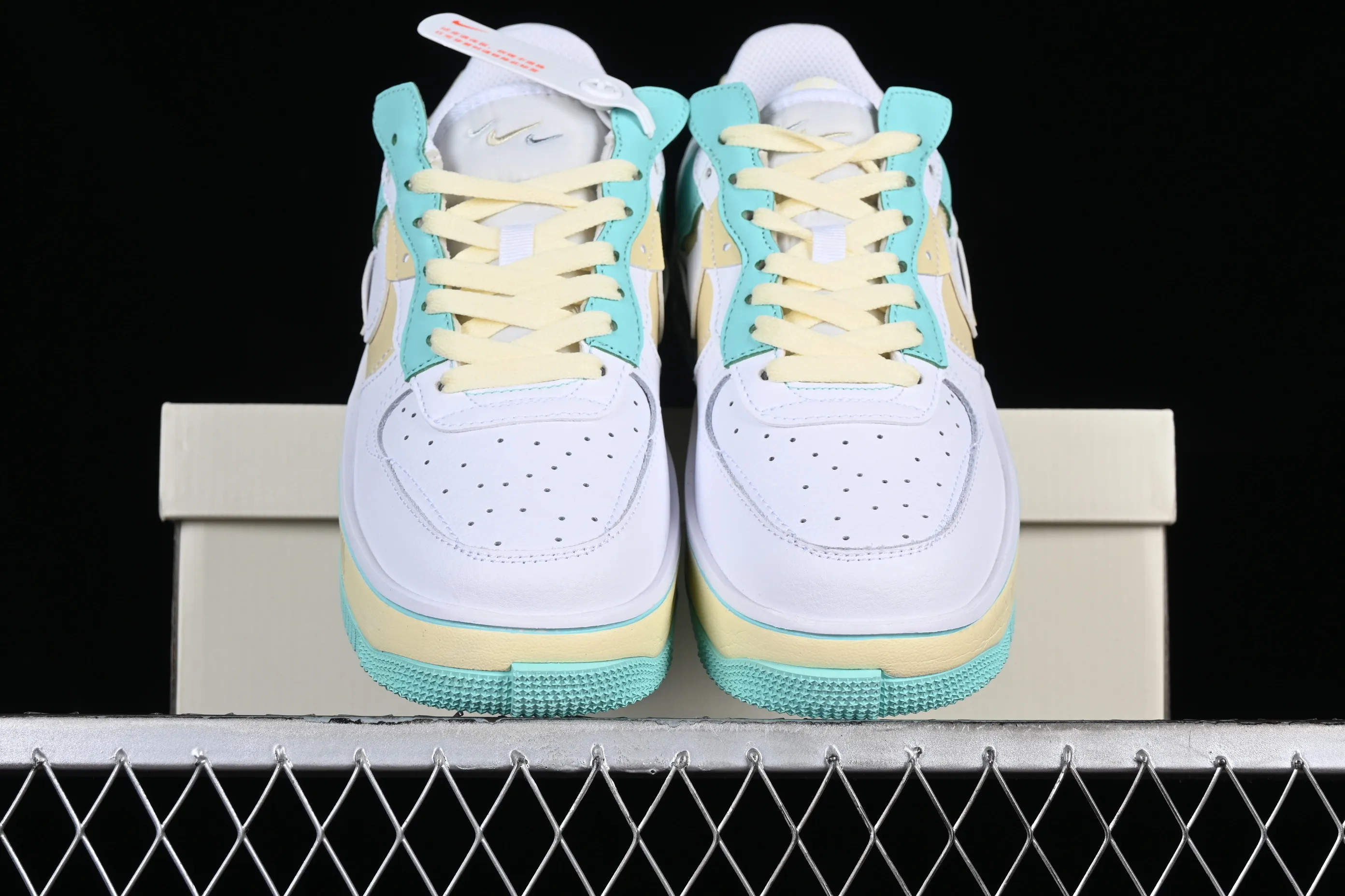All categories Nk Air Force 1 Air Force series Nk Air Force 1 Fontanka Air Force low-top Nk Air Force 1 Fontanka Fontanka series beige gray and yellow Air Force One low-top casual sneakers CW6688-610